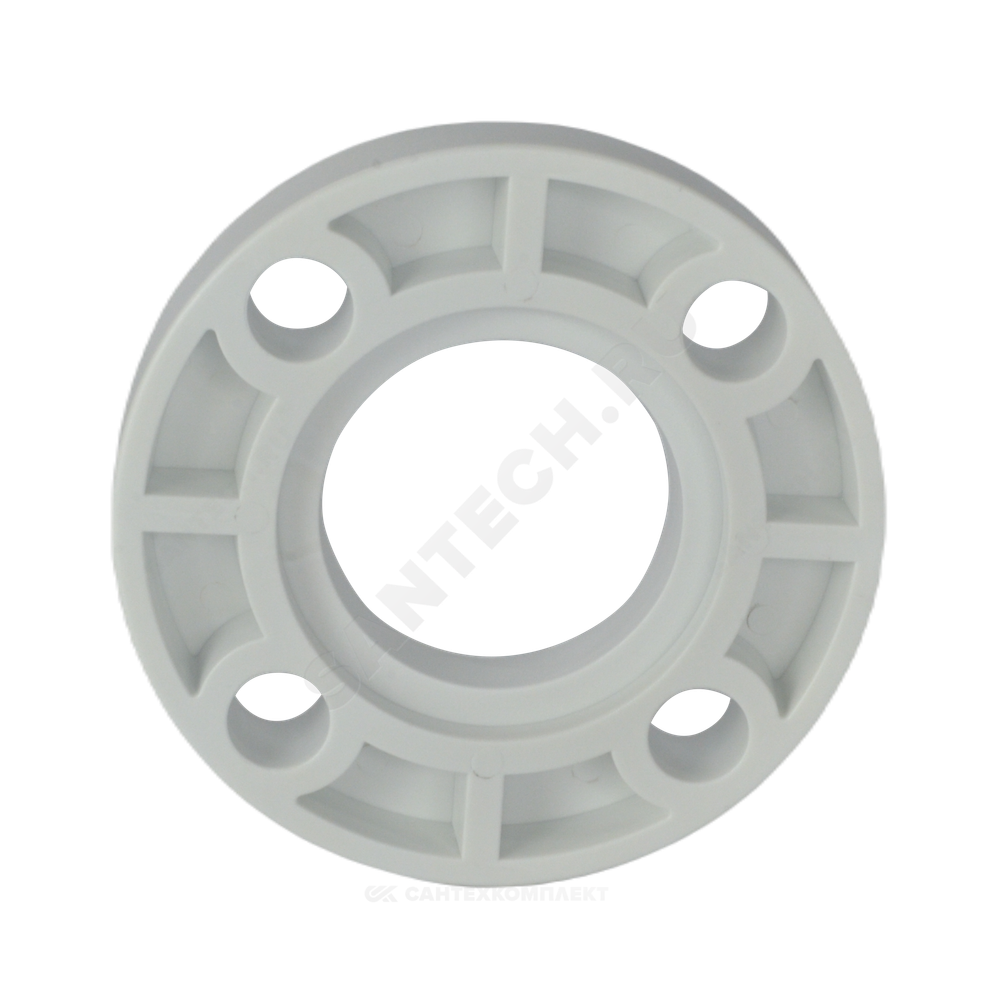 Фланец PP-R белый Ду 40 Ру25 для бурта PP-R Дн 50 VALFEX 10188050