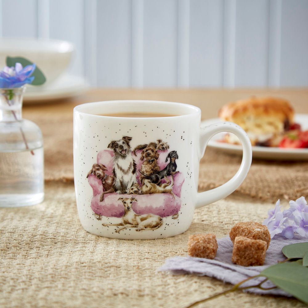 Royal Worcester - Wrendale Designs Кружка «Ночь кино», 310 мл / артикул   MMUD5629-XT  / GTIN 749151793453