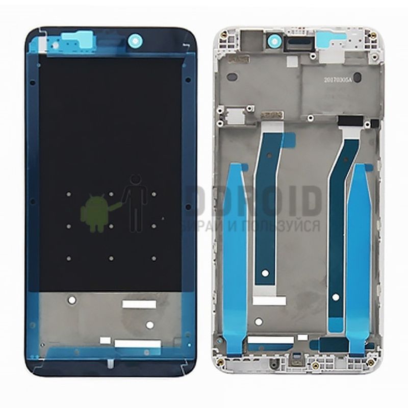 Средняя часть корпуса (рамка) для Xiaomi Redmi 4X White