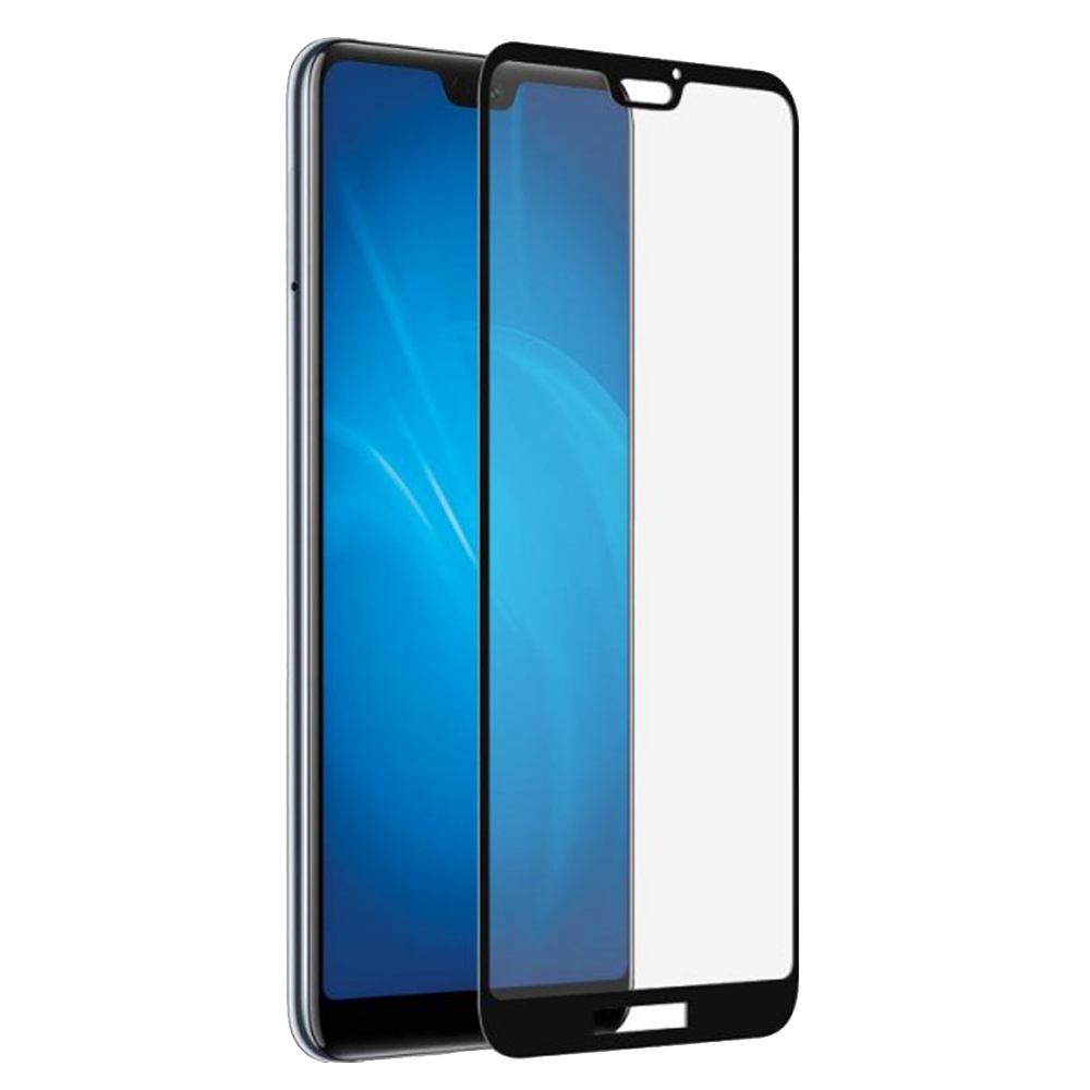 Защитное стекло "Премиум" для Huawei P20 Lite Черное