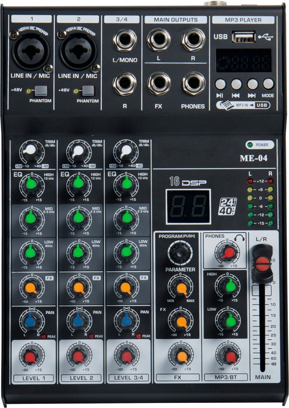 Микшерный пульт LAudio ME-04
