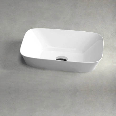 Раковина Azzurra Prua PRLN05040000BI/(PRU50/IN bi)*0 накладная 50 см