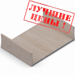 Упор прямой (5,40 м) Береза Нордик ПВХ