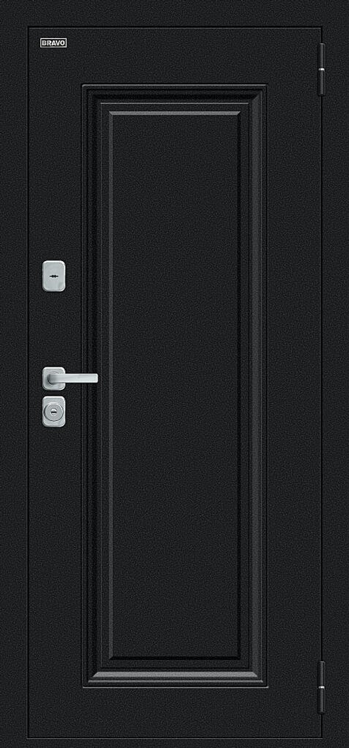 Thermo Флэш МФ/BChrome Букле черное/Wenge Melinga 205*86 правое