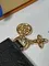 Держатель для карт Louis Vuitton Charms, черный
