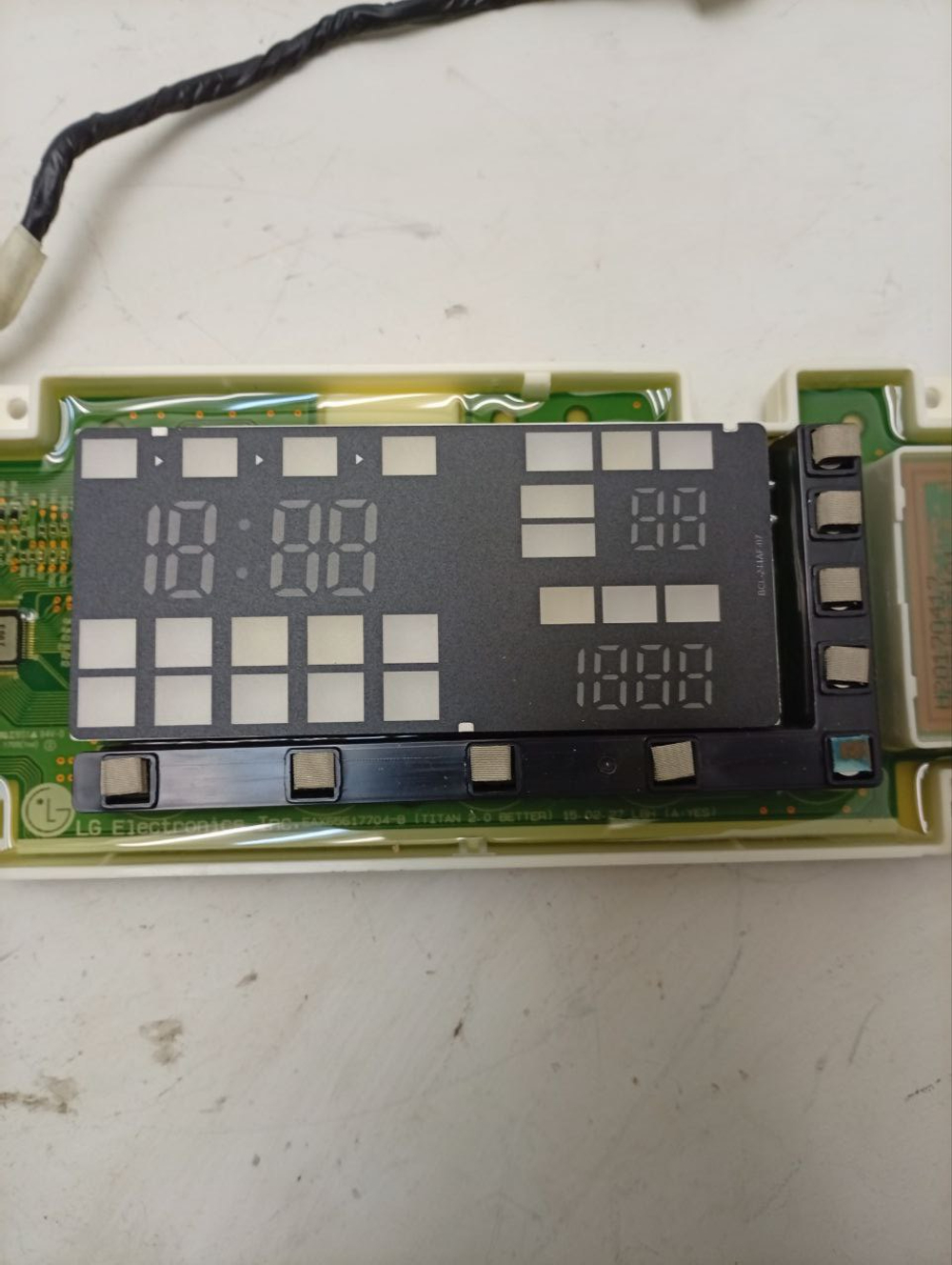 F12U2HCS2 кт15 Модуль индикации с дисплеем для стиральной машины LG EBR78597256 б/у