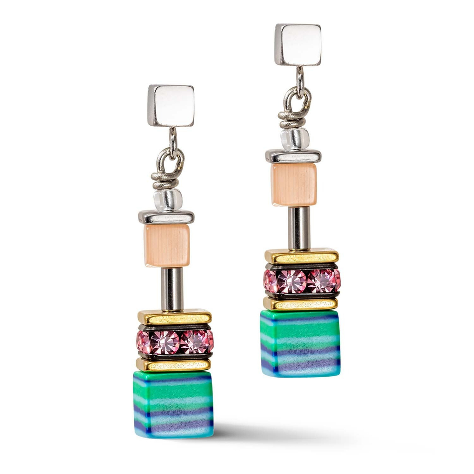 Серьги-пусеты Coeur de Lion Multicolour Spring 5090/21-1527 цвет мультиколор