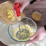 Пресс для картофеля красный, 28 см