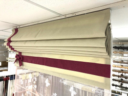 Римская штора День-Ночь из тканей Megara 6699 col 4 и 20 и El Desing 16881 col 14870