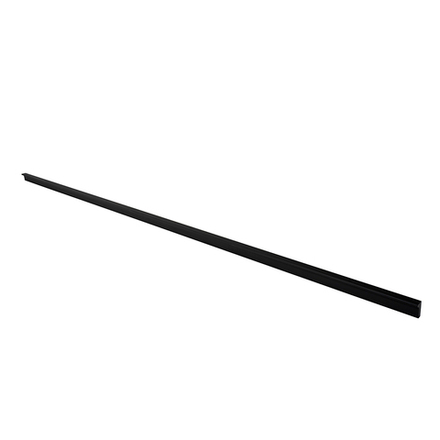 Накладная ручка, Г-образная 1056 мм, матовый черный S-2639-1056 BL