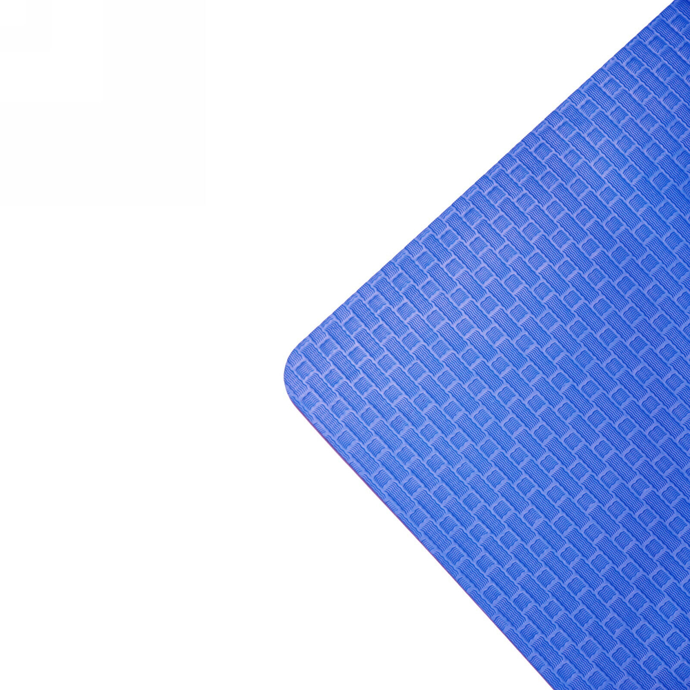 Коврик для йоги 7 мм 61х183 см «Легкость», синий