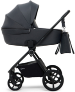Детская коляска Rant Teo Soft 3 в 1 с автокреслом Aster Zero Black Graphite