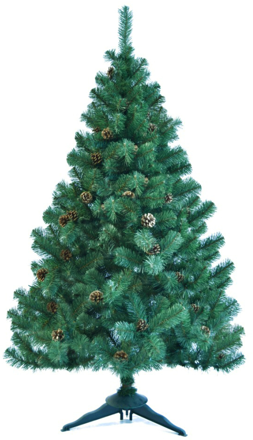 Ель искуственная Царь елка Холидей с шишками 180 см