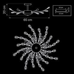 Накладная люстра Lightstar 791184