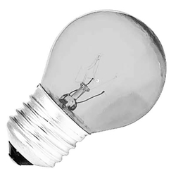 Лампа накаливания обычная 10W R45 Е27 Т - цвет в ассортименте