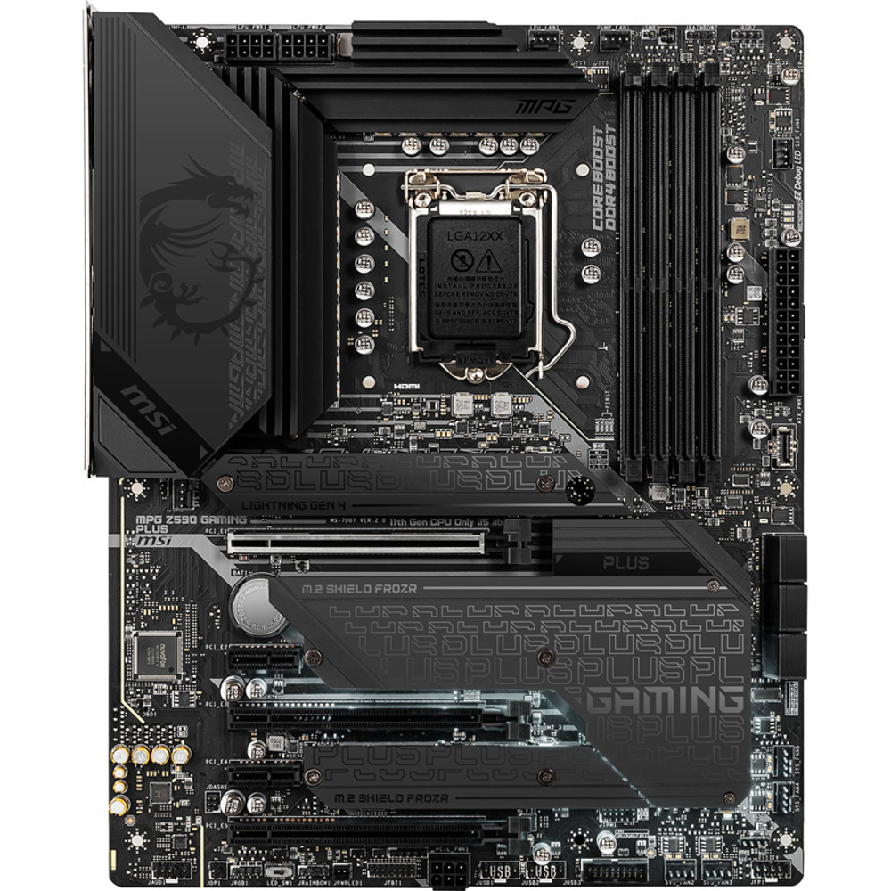 Материнская плата MSI Z590 S1200 ATX MPG Z590 GAMING PLUS