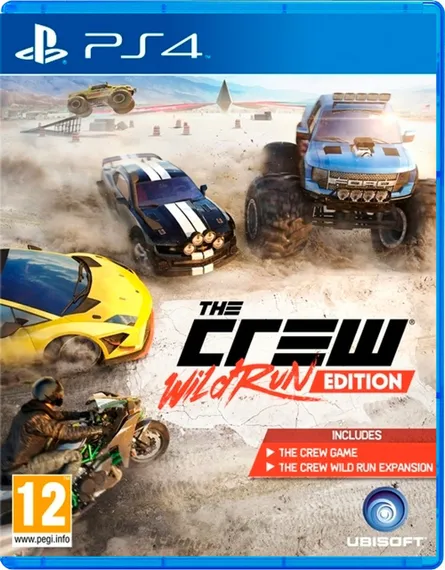 PS4 The Crew Wild Run Edition, игра не работает (Б/У, Полностью на русском языке)