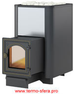Печь ВЕЗУВИЙ Сенсация 22 Антрацит (ДТ-4С)