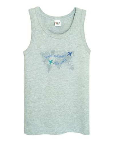 Майка для мальчиков,92р.,гол.,2290(Let's Go), 1 шт.