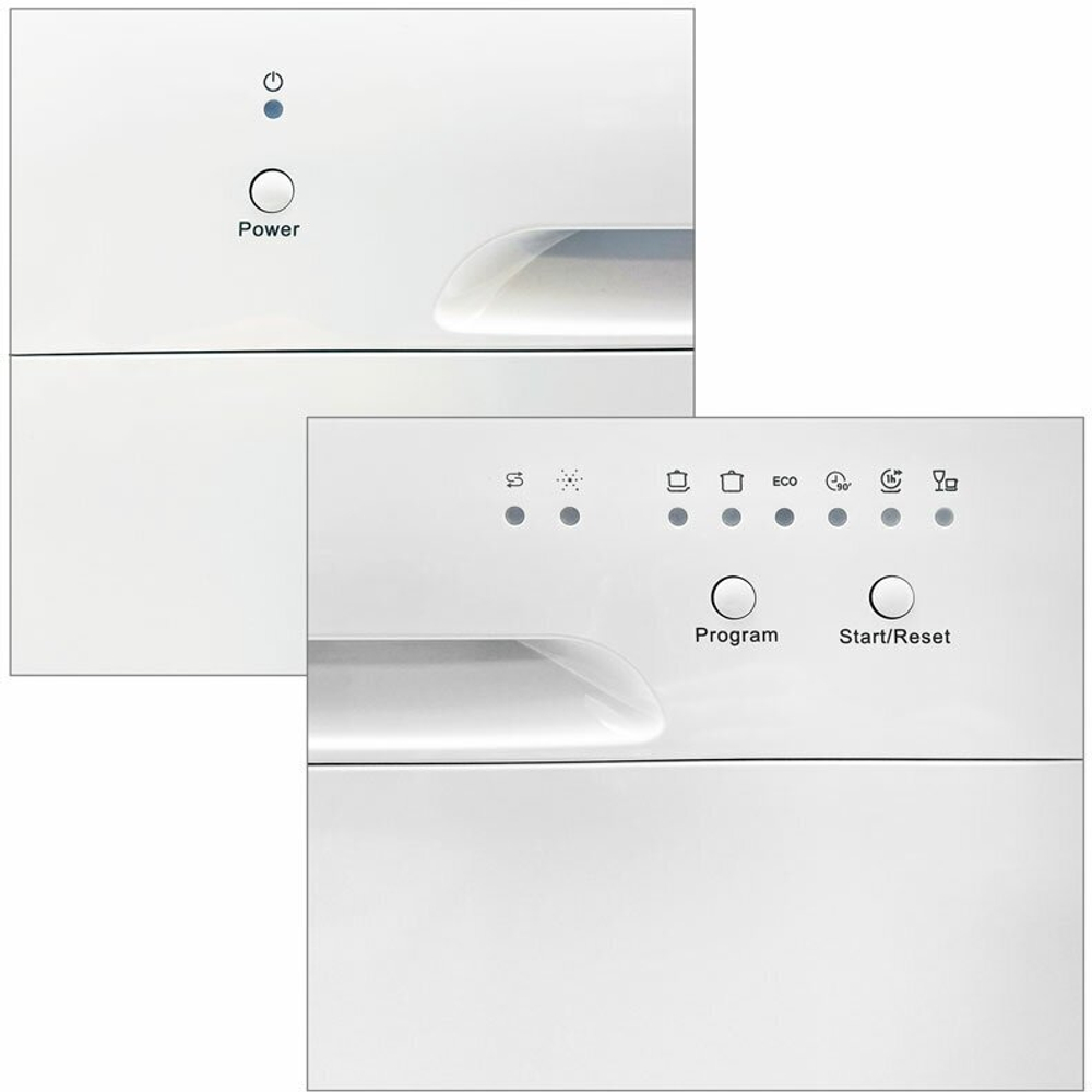 Посудомоечная машина Ginzzu DC281 компактная, 8 комплектов, средство 3в1