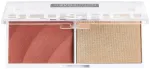 РУМЯНА И ХАЙЛАЙТЕР Makeup REVOLUTION BLUSHED Duo Blush & Highlighter - Kindness