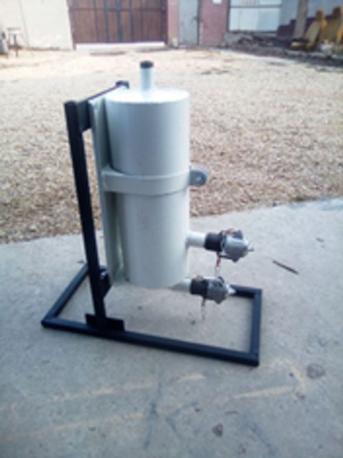 Mounting kit No. 16 for connecting the gas separator to the station through camlock