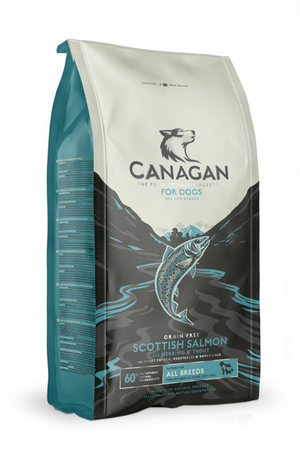 CanaganGF Scottish Salmon корм 6кг д/собак всех пород, Лосось