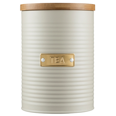 Емкость для хранения чая otto кремовая 1,4 л