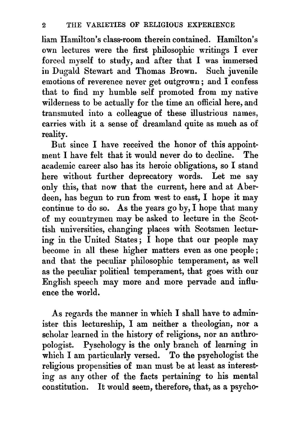 The Varieties of Religious Experience: A Study in Human Nature | James William