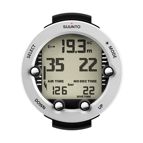 Декомпрессиметр Suunto Vyper Novo White Белый