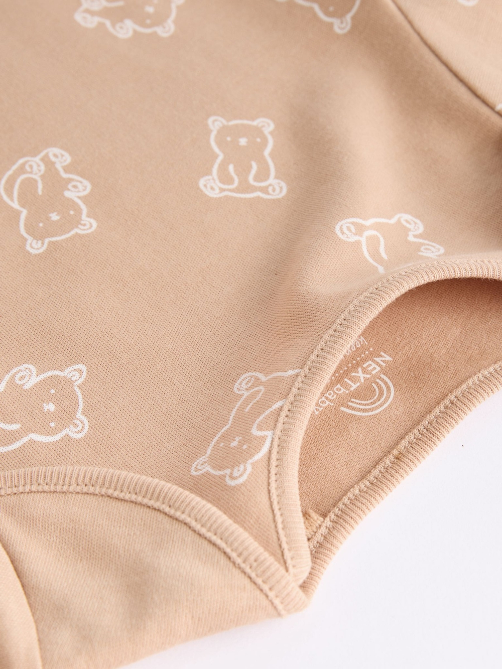 Боди с коротким рукавом для малышей Next N95-280, 5 шт., Бежевый