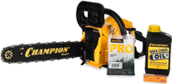 Бензопила CHAMPION 237-16"-3/8-1,3-56 (1,5кВт 37,2 см³ легкий старт 4,7кг)