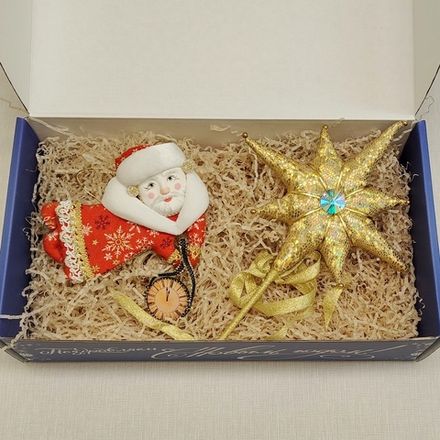 Набор ёлочных игрушек Новогодний №12