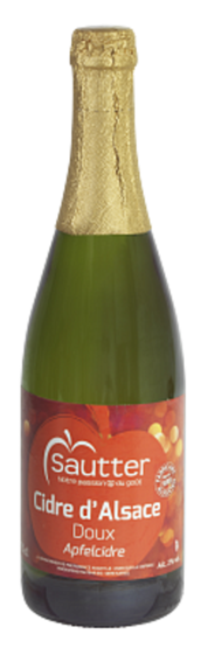 Сидр Сотэр Ду Д’Альзас / Cidre Sautter Doux D'Alsace 0.75 - стекло