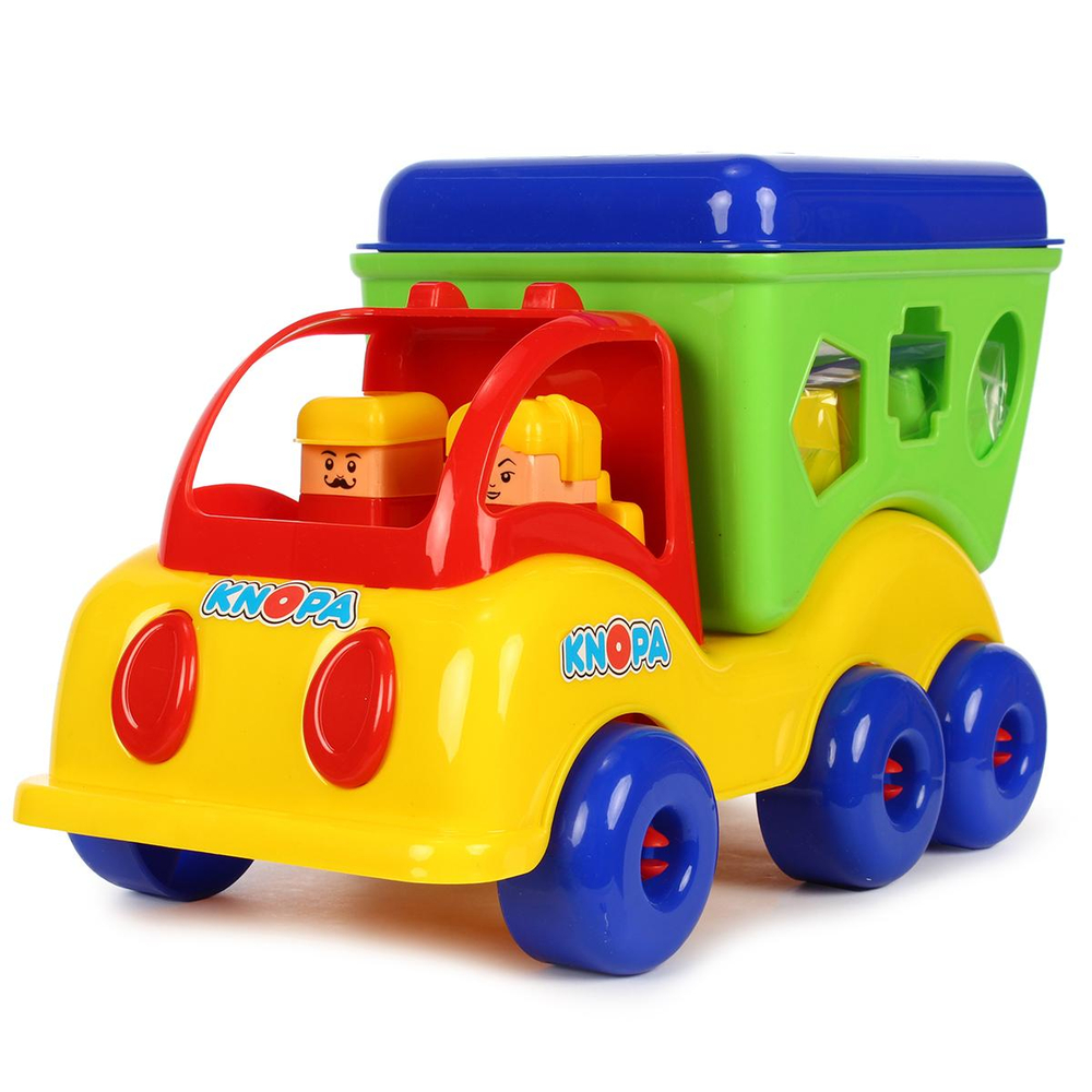 Сортер-автомобиль "Силач" 87008 (КНОПА)