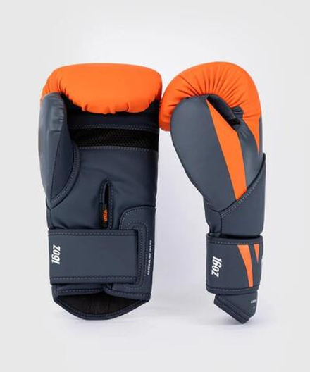 Перчатки боксерские Venum Challenger 4.0 Orange/Navy Blue