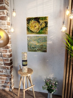 Картины-наклейки на стену для декора интерьерные №54