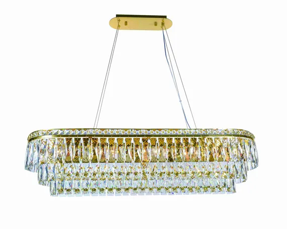 2785E/10A GOLD+CLEAR (1) Люстра NW