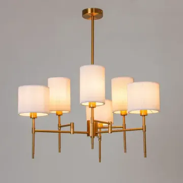 Люстра на штанге 6*Е14 A4108LM-6PB медный DEBORA Arte Lamp