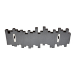 Вешалка настенная Sticks, 49,3 см, эспрессо, 5 крючков