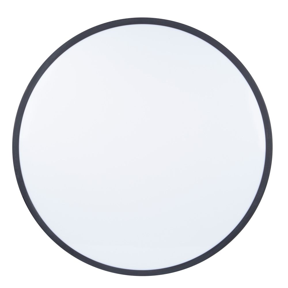 ULO-K40A 60W-4000К-R60 IP40 BLACK Светильник светодиодный накладной. Белый свет 4000K. Диаметр 600мм. Корпус черный. ТМ Uniel