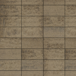 Тротуарная плитка ПРЯМОУГОЛЬНИК 300х150 мм - Листопад гладкий Старый замок