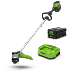 Аккумуляторный триммер GREENWORKS GD60LTK4 c АКБ 4АЧ и ЗУ 2108307UB
