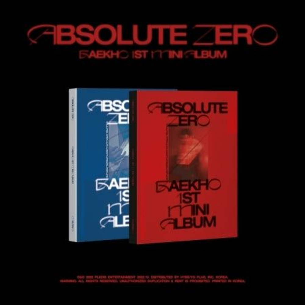 Альбом BAEKHO - Absolute Zero 1st Mini Album RANDOM Version