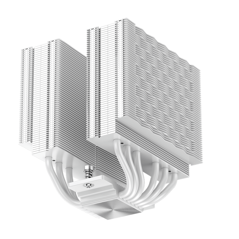 Вентилятор для процессора PCCooler RZ620 WH TDP 275W 4-pin 115X/1200/1700/1851/AM4/AM5 Белый