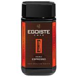 Кофе растворимый EGOISTE "Double Espresso", ШВЕЙЦАРИЯ, сублимированный, 100 г, стеклянная банка, EG10012023
