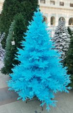Искусственная елка «Престиж в голубом» (литая хвоя) от 1,2 м до 3 м