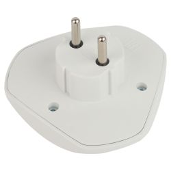 Разветвитель электрический ЭРА SPx-3-W на 3 розетки без заземления 10А белый