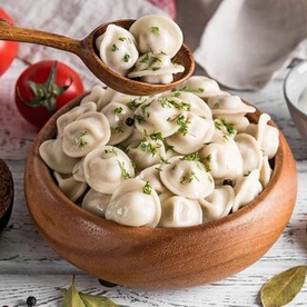 Замороженные пельмени и вареники