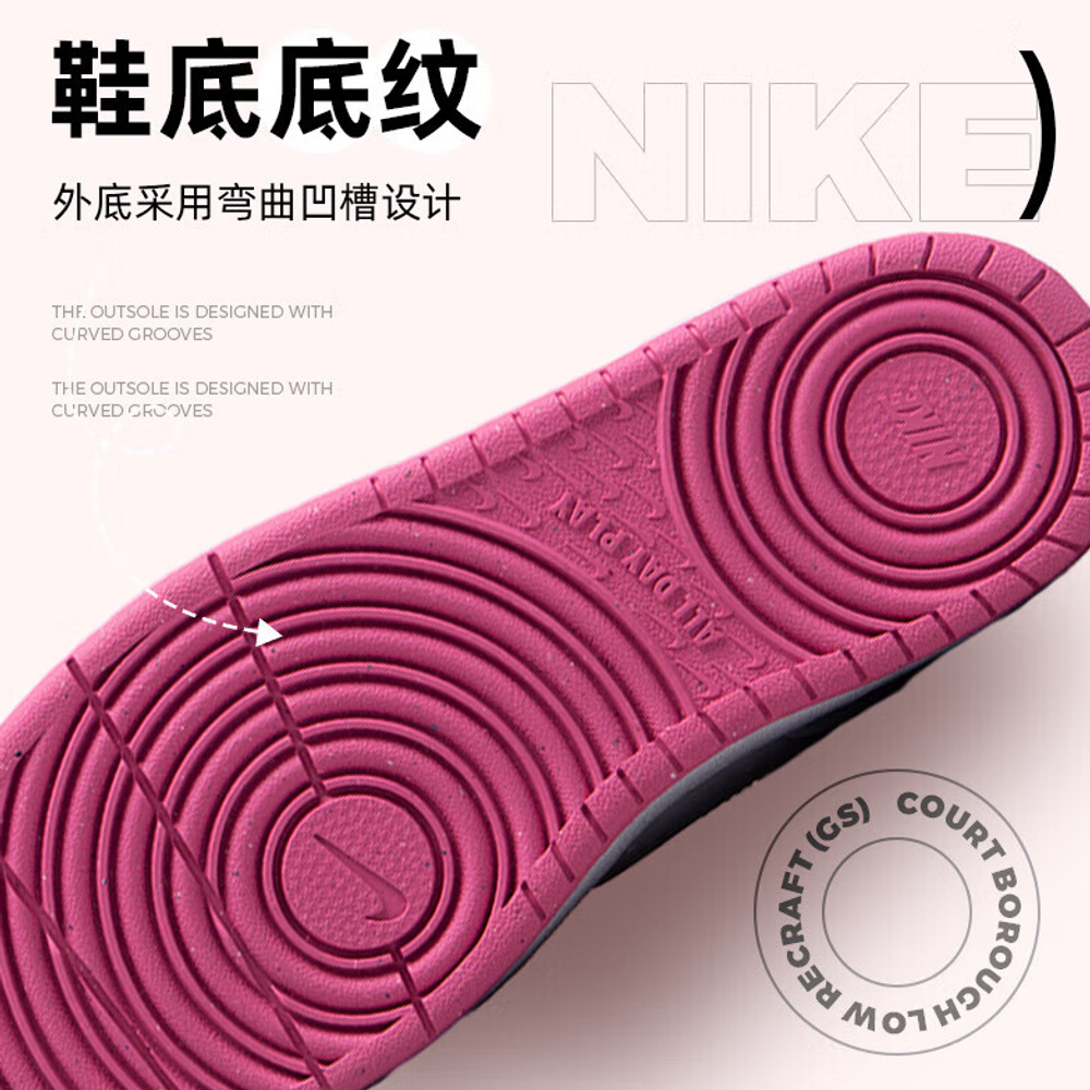 Женские кроссовки Nike Court Borough Low Recraft 'White Pinksicle' DV5456-111